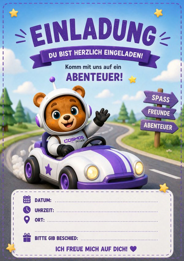 Einladungskarte Motiv 1