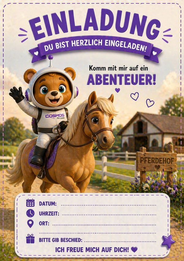 Einladungskarte Motiv 5